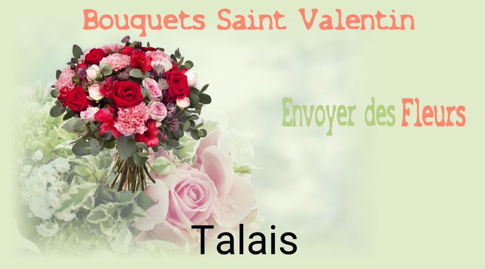 Roses de Saint-Valentin livrées à Talais